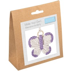 Kit di Macramé - Farfalla -...