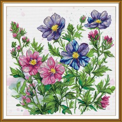 Kit di Ricamo - Watercolor...
