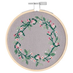 Kit Punto Croce - Floral...