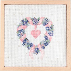Kit Punto Croce - Hearts -...