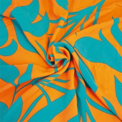 Tessuto Rayon Chalis Print...