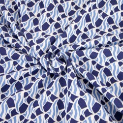 Tessuto Pique Cotton Print...