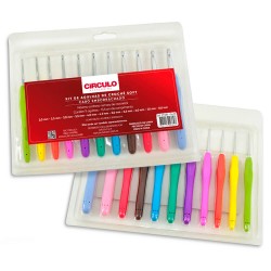 Kit di Uncinetti Colorati -...