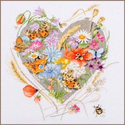 Kit di Punto Croce A Heart...