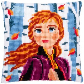 Kit Cojin Punto de Cruz - Disney - Frozen 2 - Anna - Vervaco