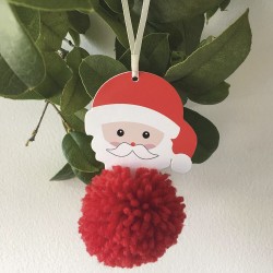 Kit di Pom Pon - Babbo Natale