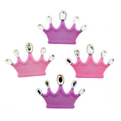 Bottoni Princess Crowns -...